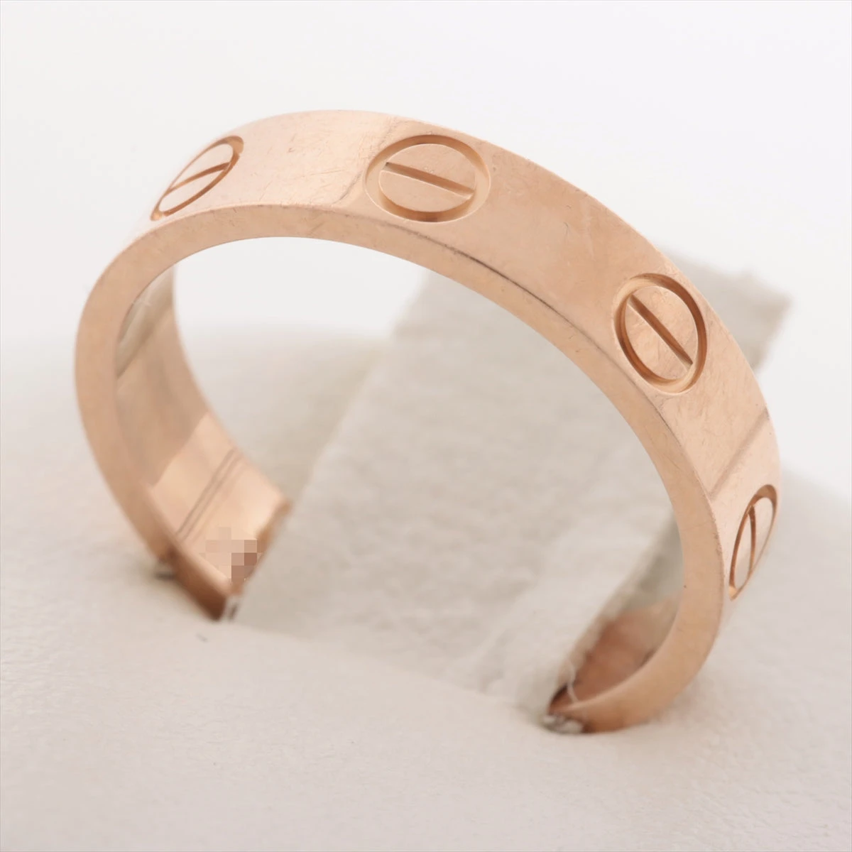 〖期間限定セール〗8号 Cartier / カルティエ/ ラブ リング /k18 Cartier カルティエ ミニラブ リング 指輪 K18 8号 中古