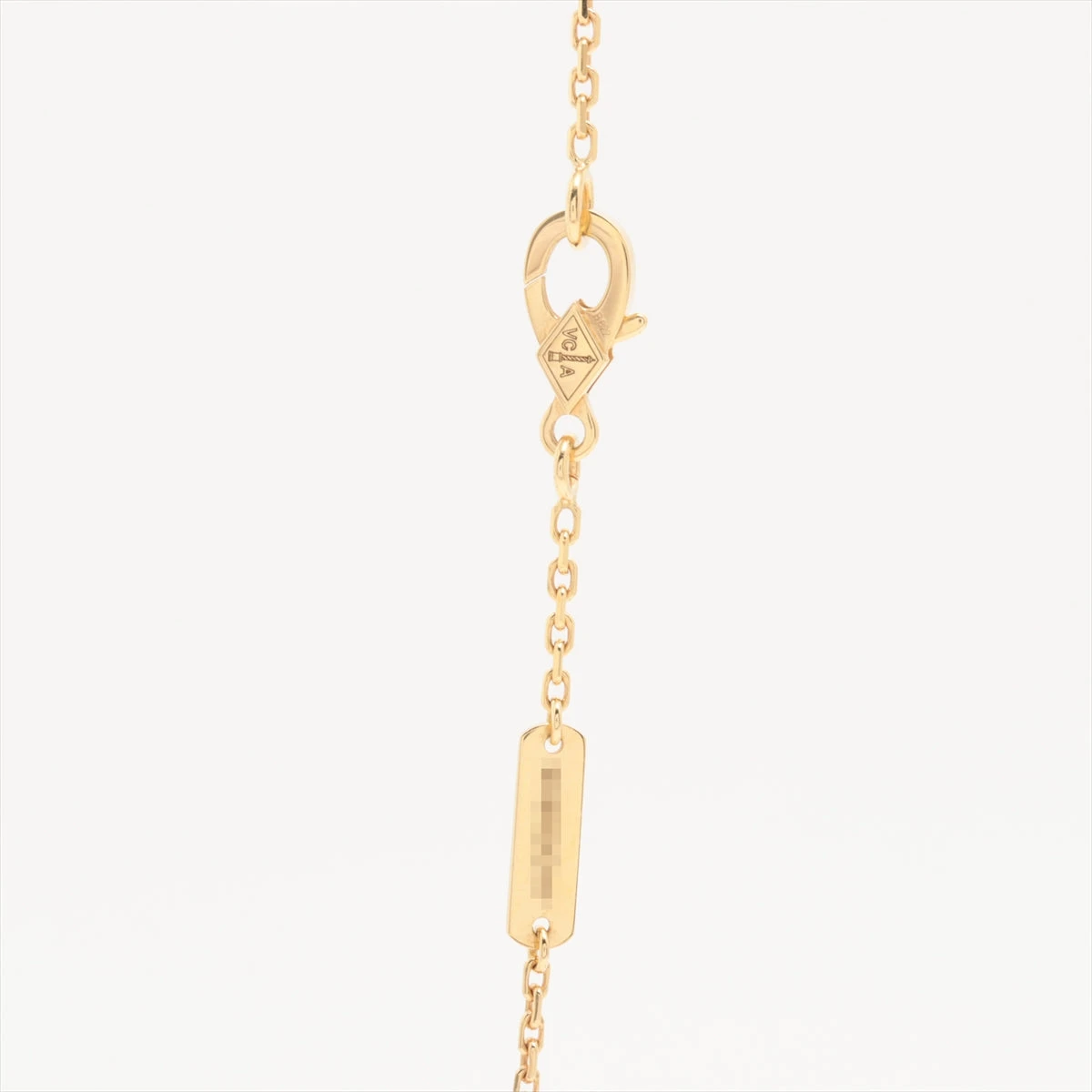 レザーバック　フィーガ　タイガーズ　アイ　ペンダント　ヴィンテージ　アンティーク ヴィンテージ アルハンブラ ペンダント 18K イエローゴールド