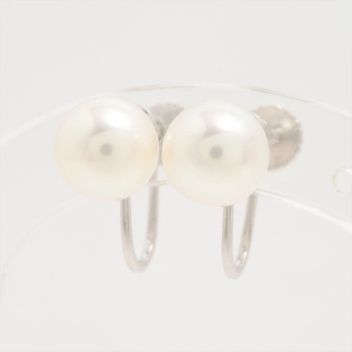 ティファニー パール イヤリング 750(WG) 3.6g 約8.5mm A3130533｜中古  