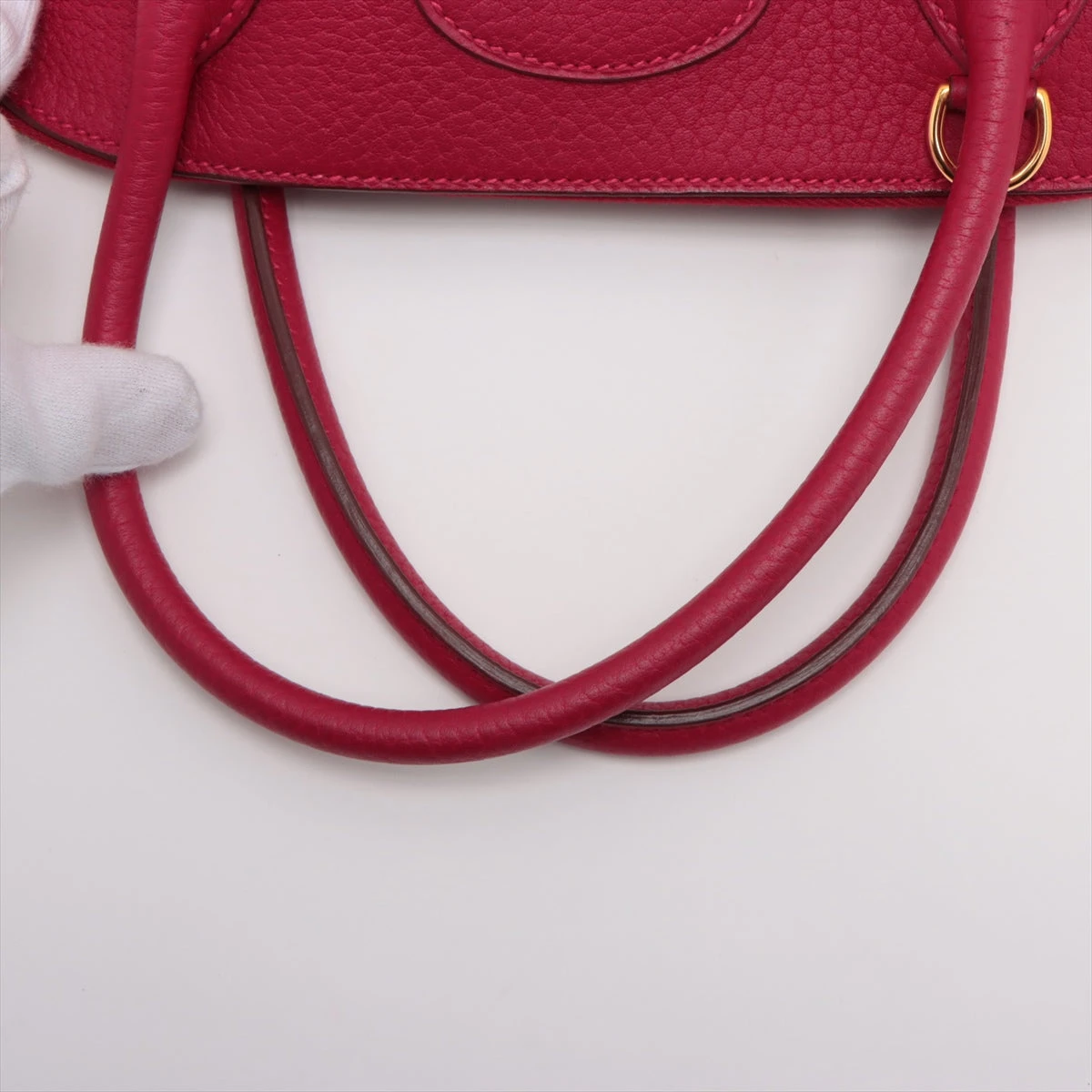 エルメス ボリード31 フィヨルド ルージュガランス ゴールド金具