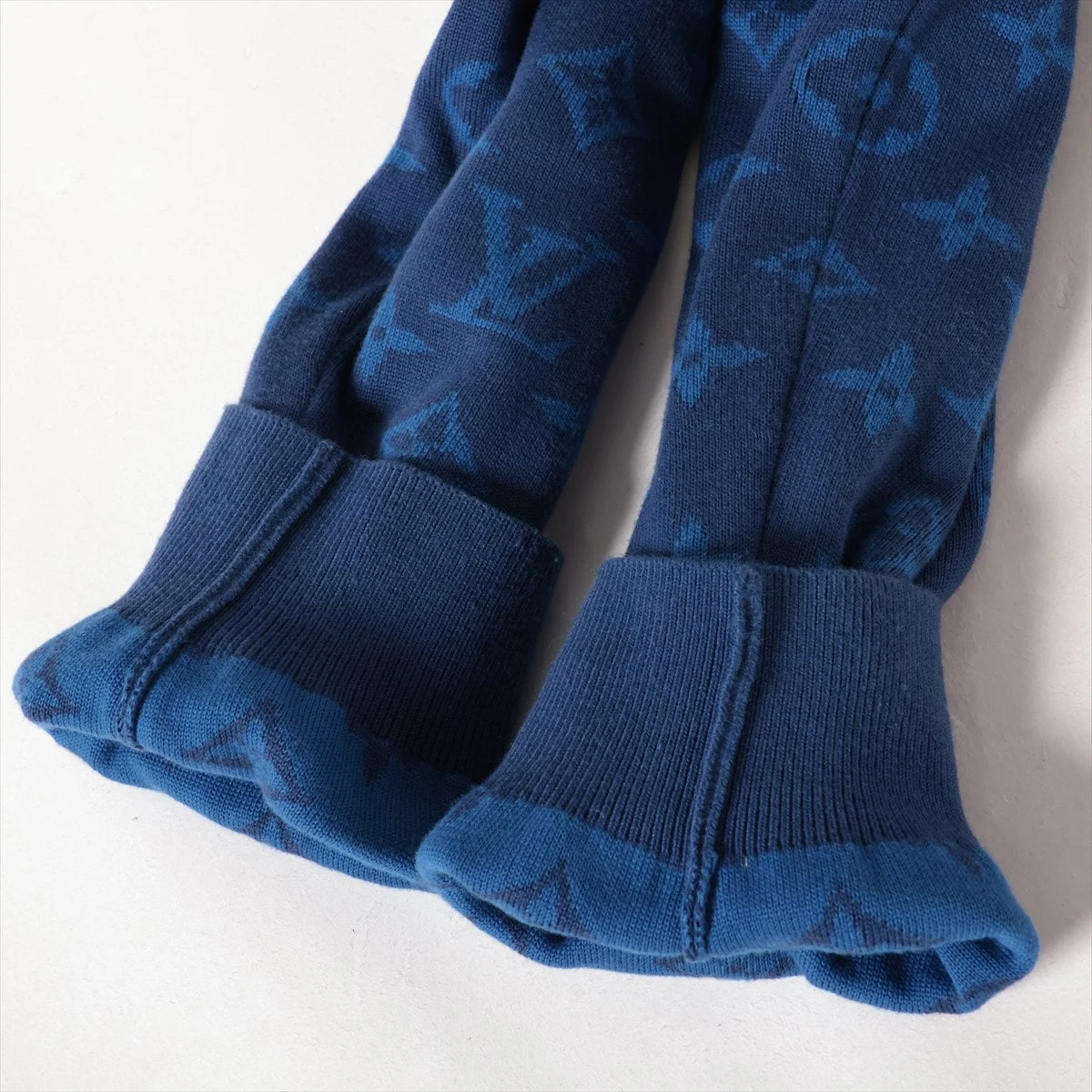 ヴィトン×草間彌生 23AW コットン カーディガン L メンズ ブルー