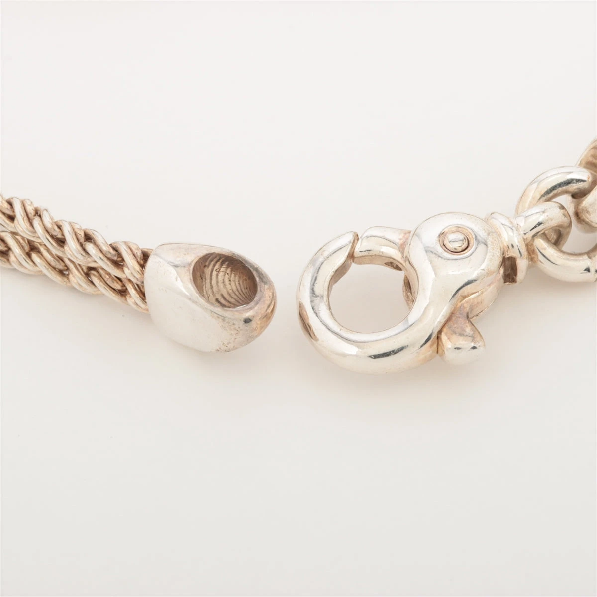 ティファニー ダブルハート ブレスレット 925×750 32.2g