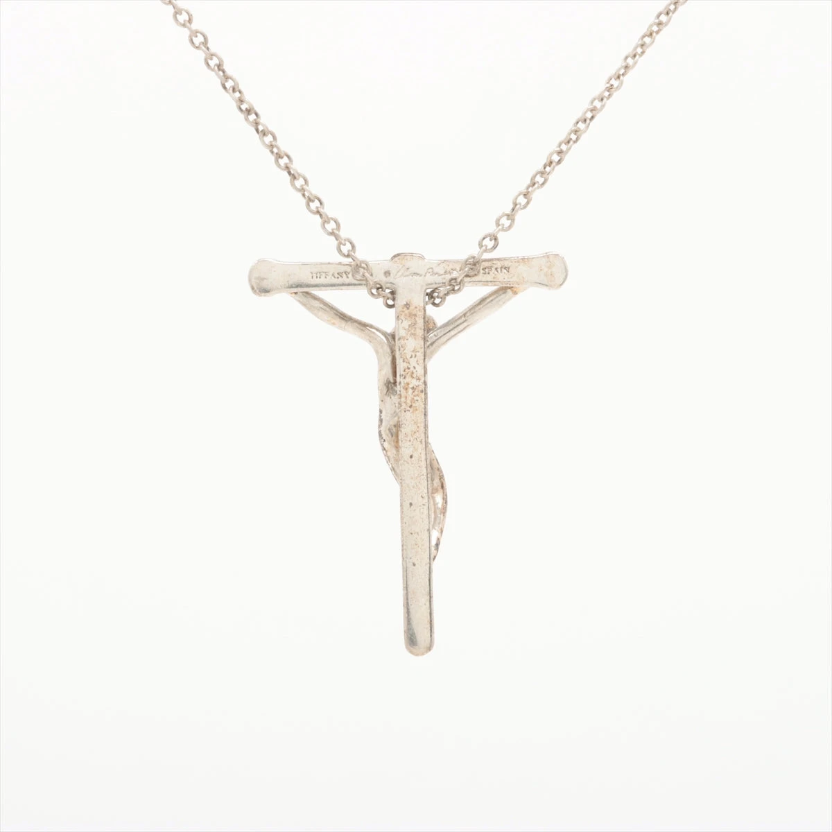 59836 Tiffany & Co ティファニー ネックレス ロザリオ クロス 