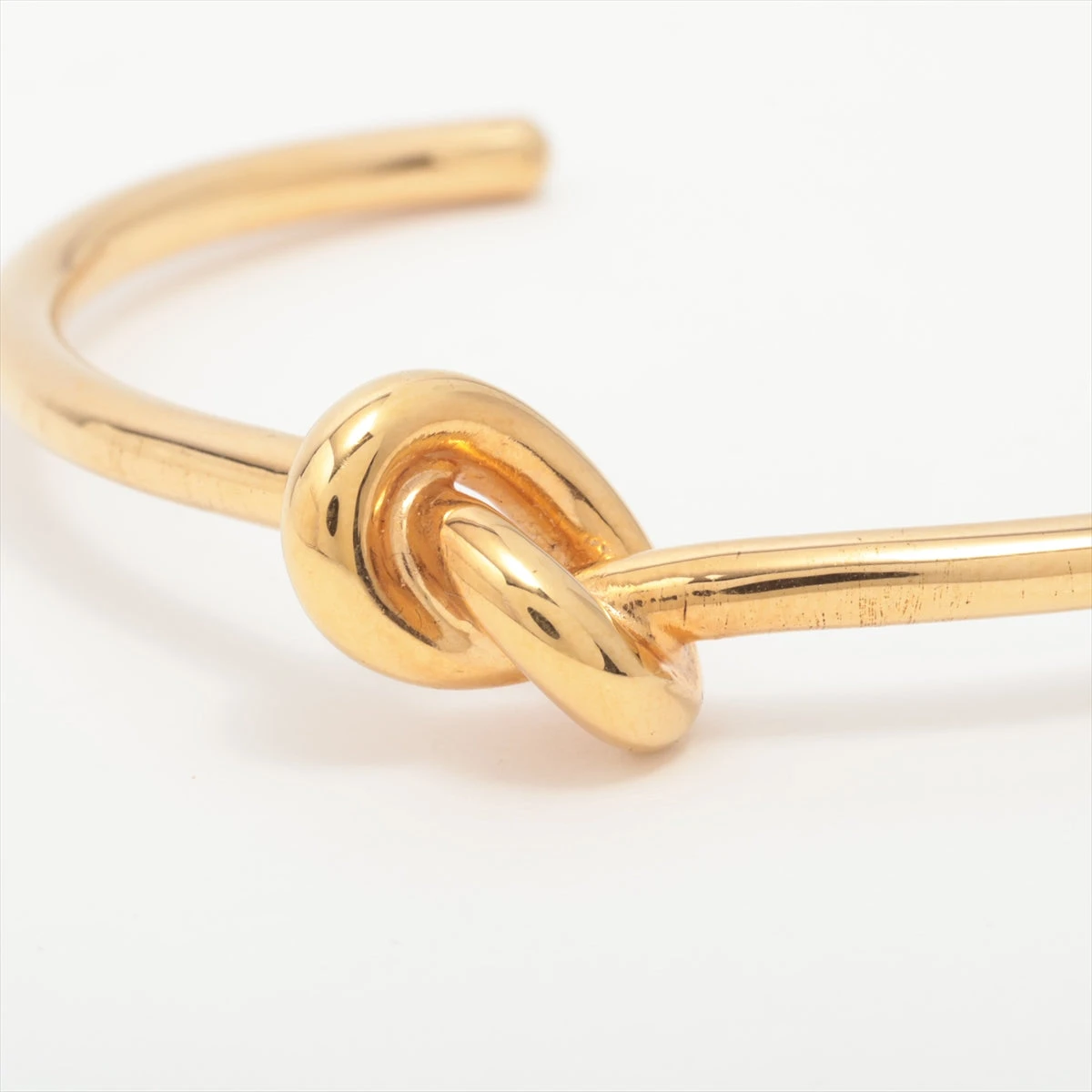 セリーヌ　ノット　バングル　ゴールド　鑑定済み CELINE - 激レア☆CELINE セリーヌ ノットバングル ゴールドの