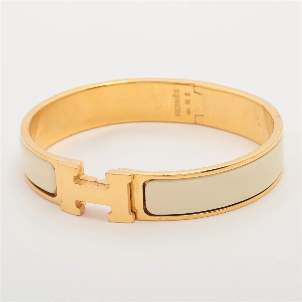 HERMES クリックバングル　クリップバングル　LG imgrc0097409283.jpg