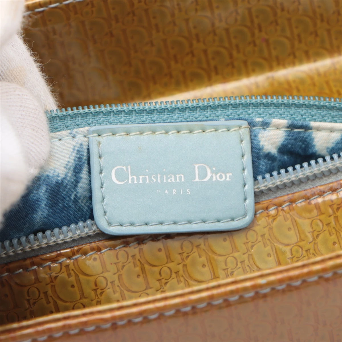 美品　クリスチャンディオール　トロッター　レザー　パテント　名刺入れ 楽天市場】Christian Dior クリスチャン ディオール トロッター