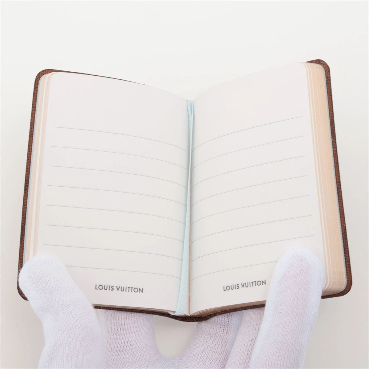 ヴィトン ノート PVC ブラウン モノグラム ヴィヴィエンヌ 4冊
