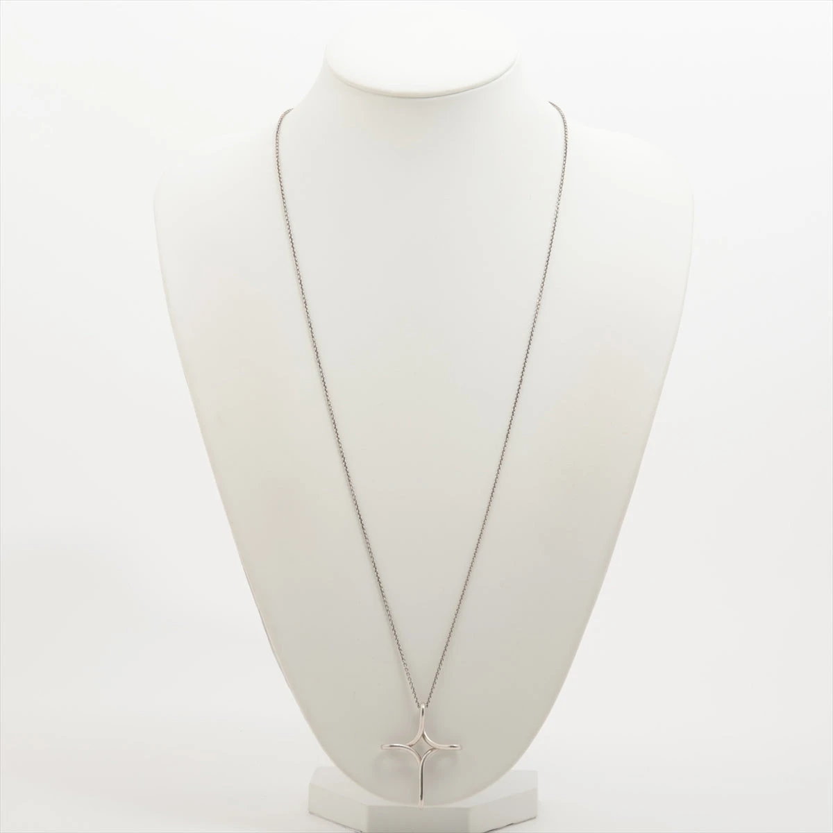 ティファニー オープンクロス ネックレス 925 10.6g シルバー A3138430