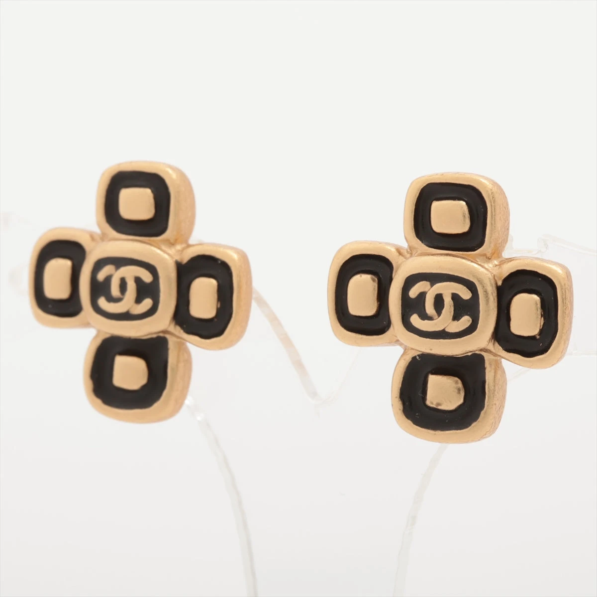シャネル ココマーク 02A ピアス(両耳用) GP ゴールド A3138757｜中古