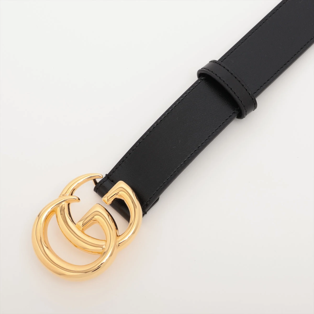 グッチ 414516 レザー GGマーモントベルト 国内即送 GUCCI GGマーモント ダブルG レザーベルト 414516