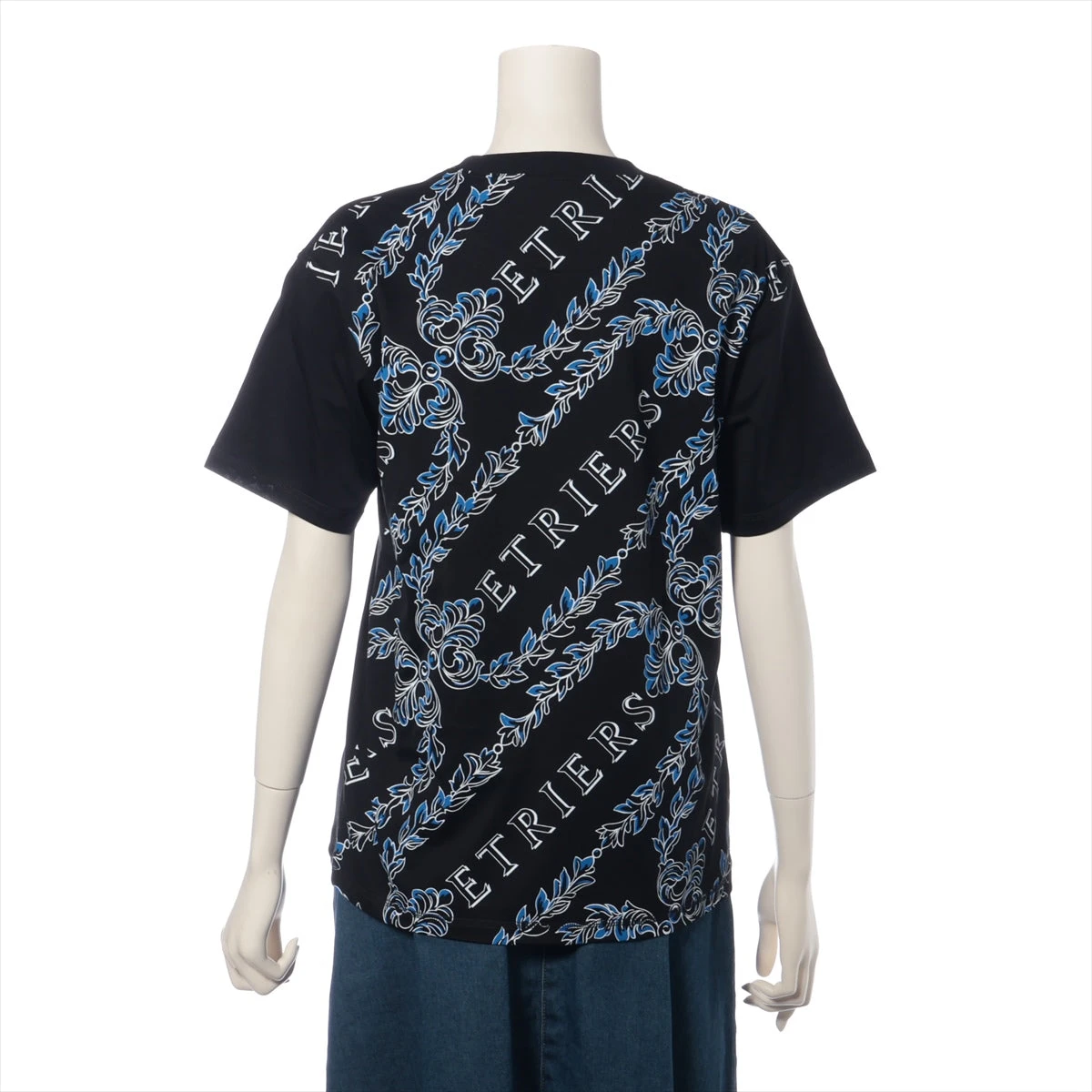 エルメス 24SS コットン Tシャツ 34 レディース ブラック