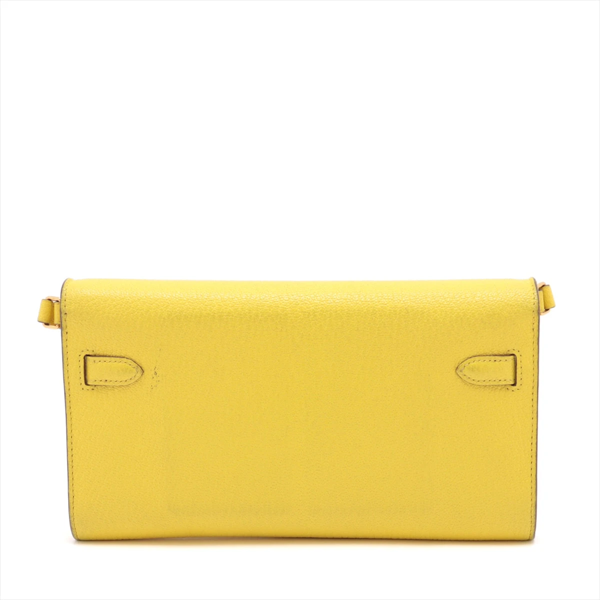 美品【エルメス】ケリートゥーゴー ジョーヌナプル ゴールド エルメス<br>ケリートゥー・ゴー<br>ヴェルソ<br>ナタ×ジョーヌ