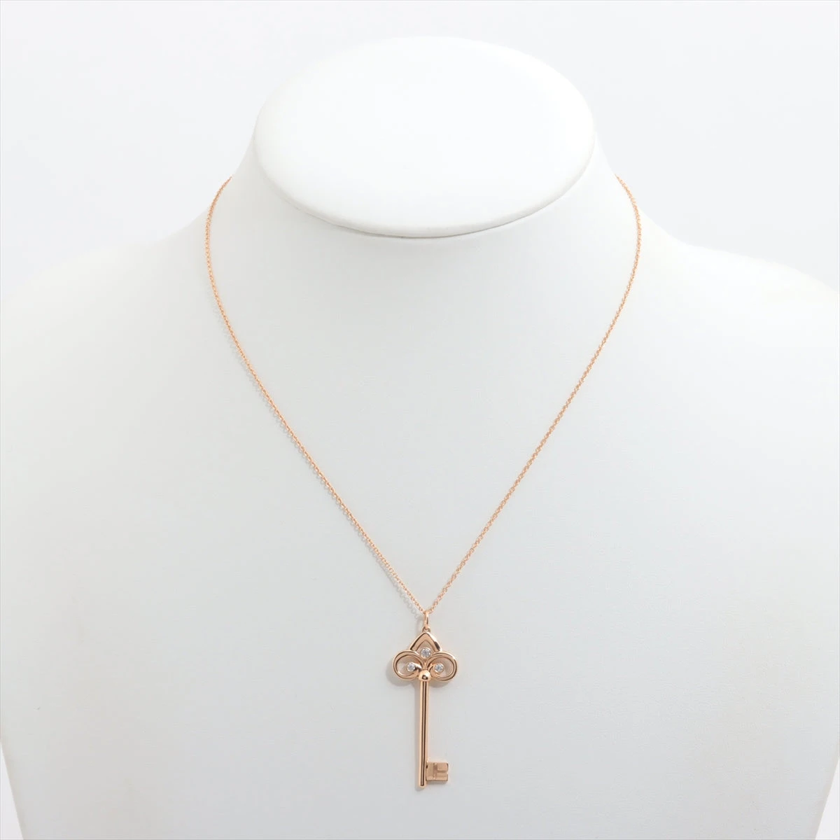 ティファニー フルールドリス キー ダイヤ ネックレス 750(PG