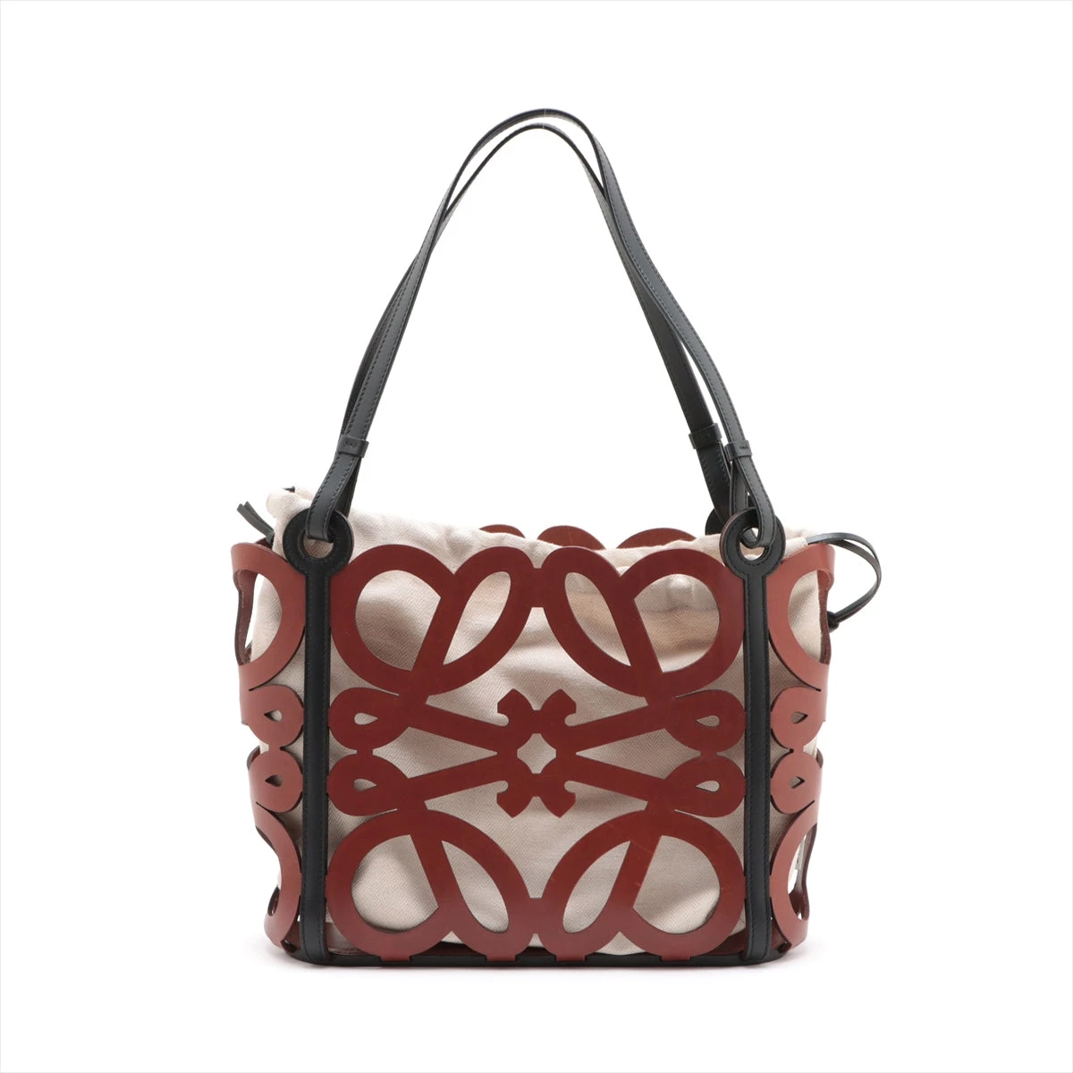 ロエベ アナグラム レザー トートバッグ LOEWE ロエベ アナグラム レザー トートバッグ ショッパートート