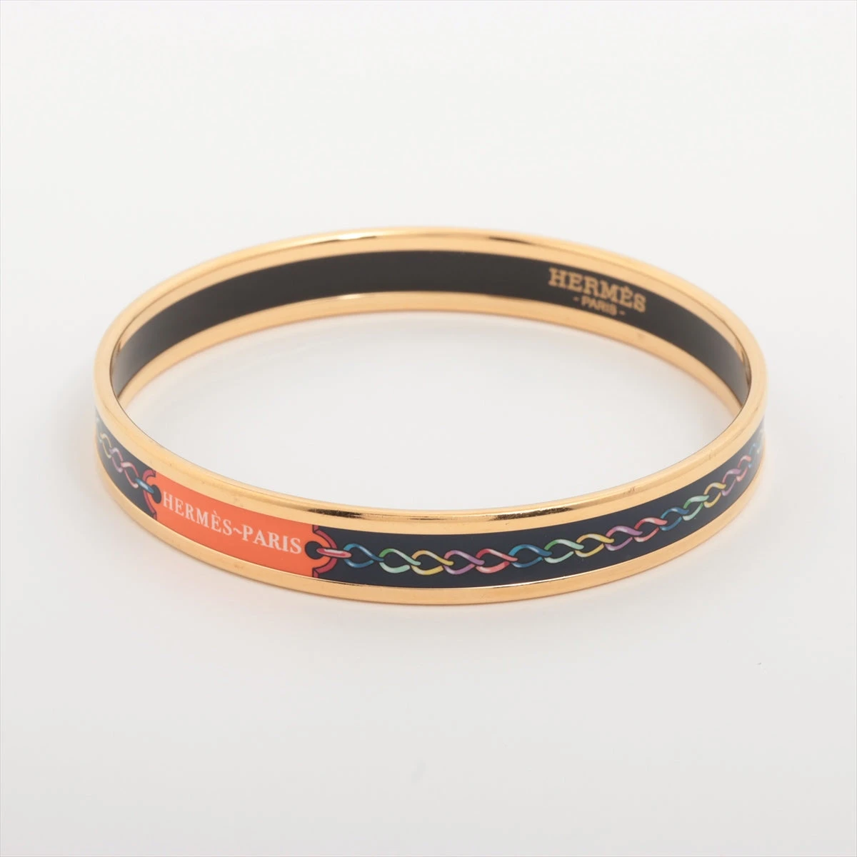 タイムセール❣️直営店購入❤︎HERMES❤︎レア エマイユ バングル ブレスレット HERMES エルメス バングル エマイユ ブルー ブレスレット