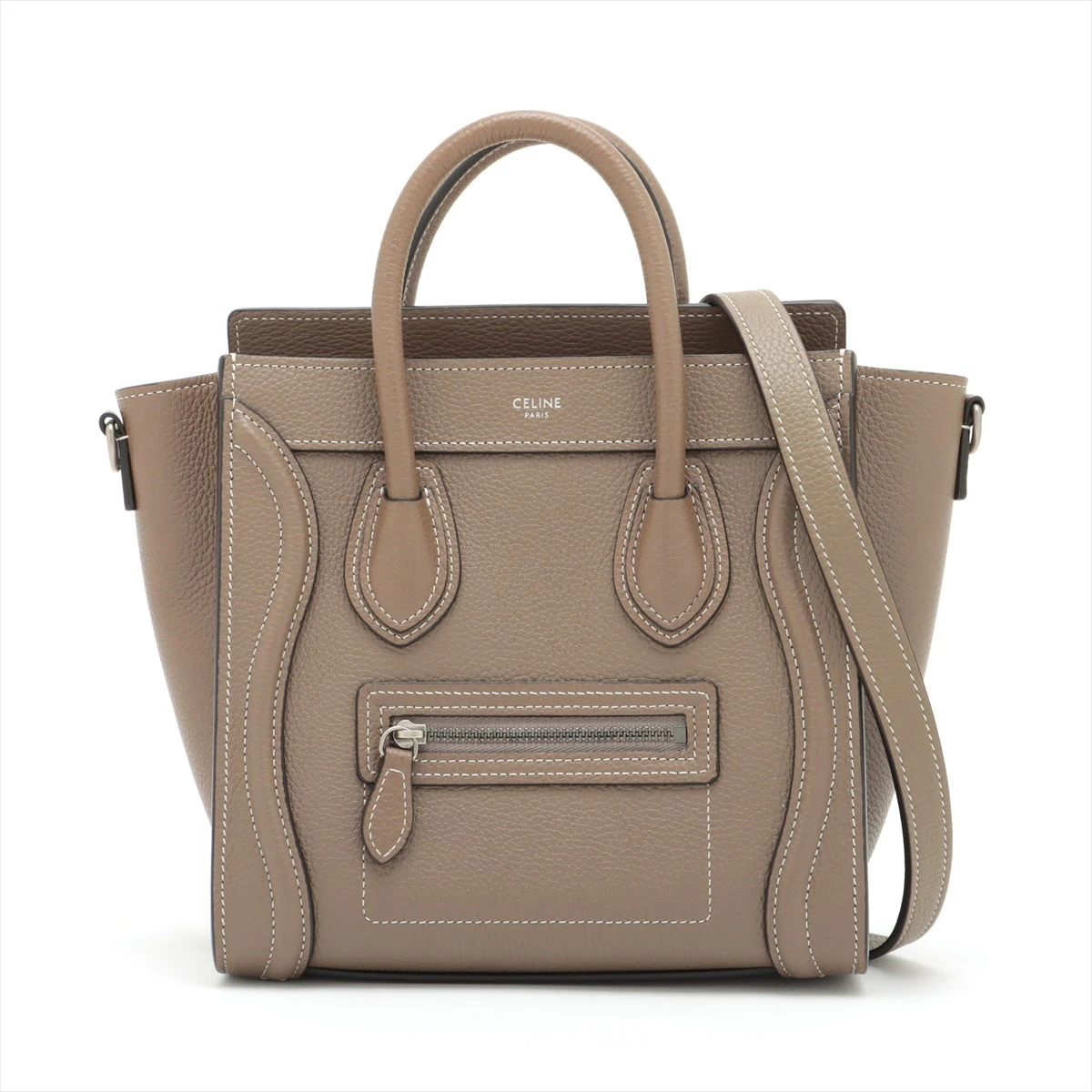 セリーヌ CELINE ラゲージミニ グレージュ