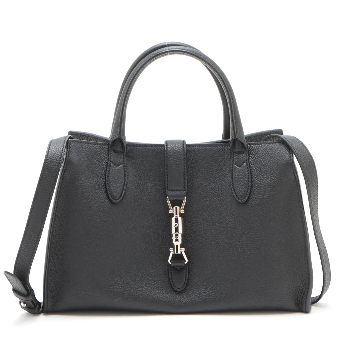 グッチ ニュージャッキー レザー ハンドバッグ