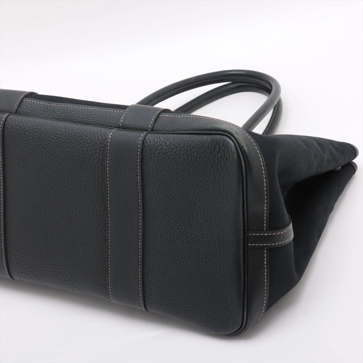 【極美品】エルメス ガーデンパーティ36 PM トワルオフィシエxネゴンダ エルメス ガーデンパーティ36/PM トレンチ/ゴールド トワル