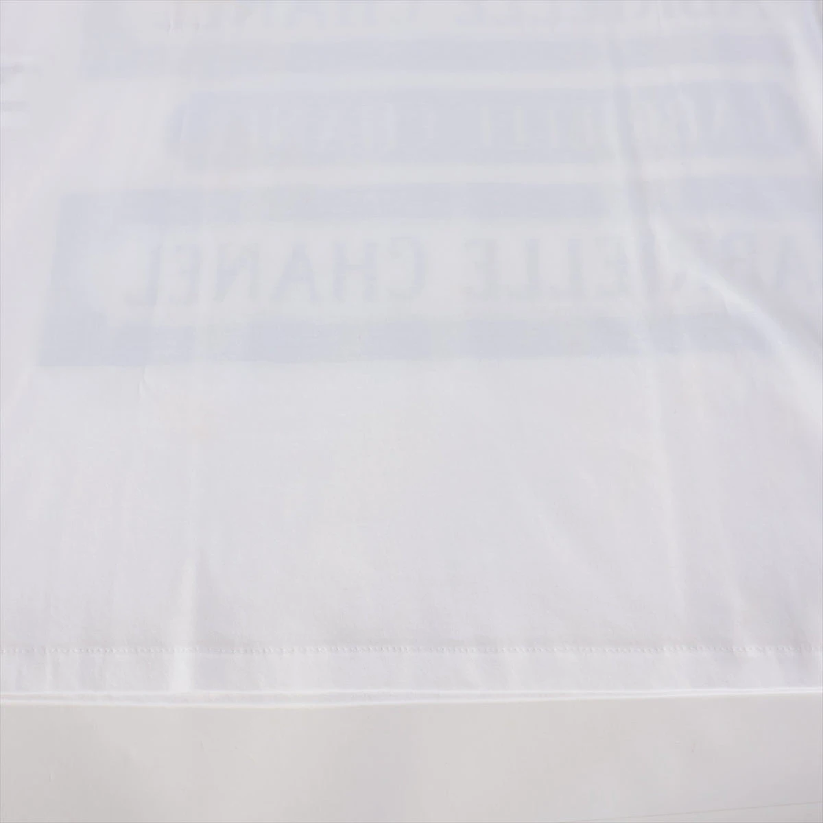 シャネル コットン Tシャツ 42 レディース ホワイト