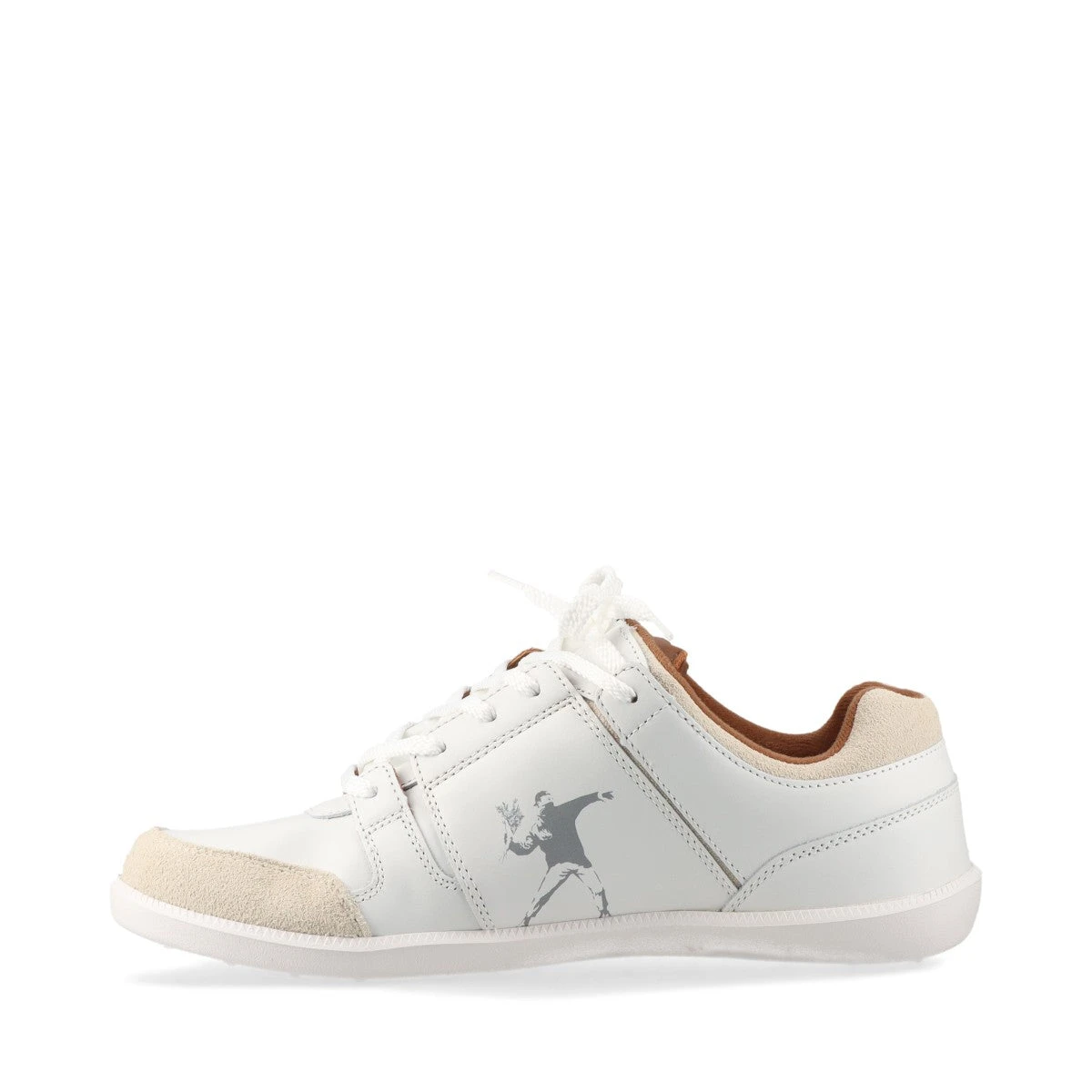 未使用・コラボ　サンガッチョ x ブランダライズド　パンチングレザースニーカー 限定コラボ サンガッチョ x ブランダライズド レザースニーカー