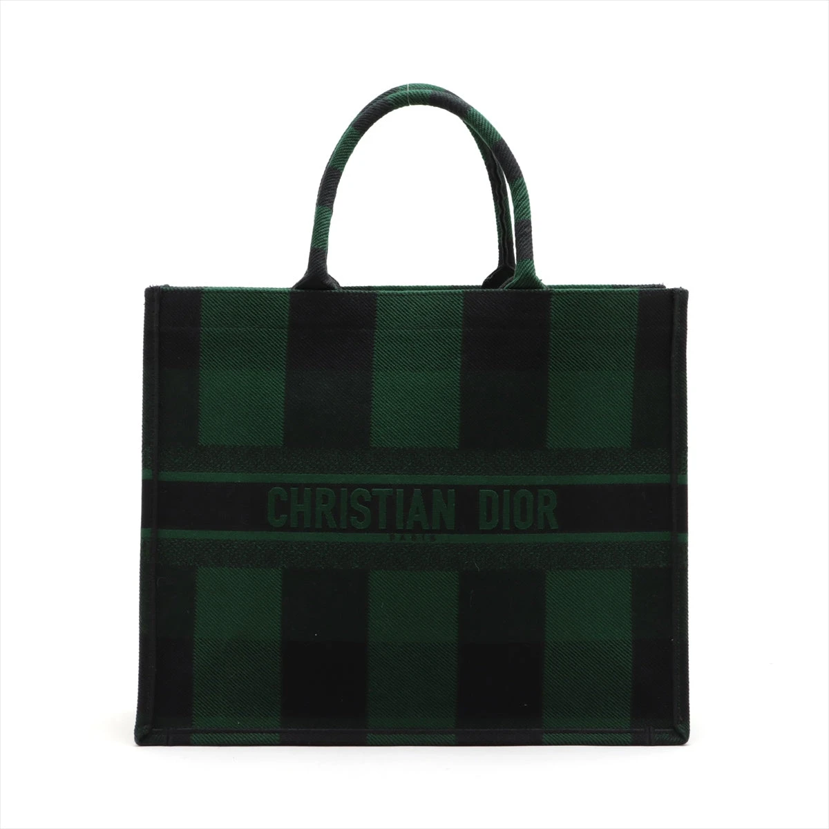 クリスチャンディオール トートバッグ｜グリーン(緑)｜中古ブランド品 