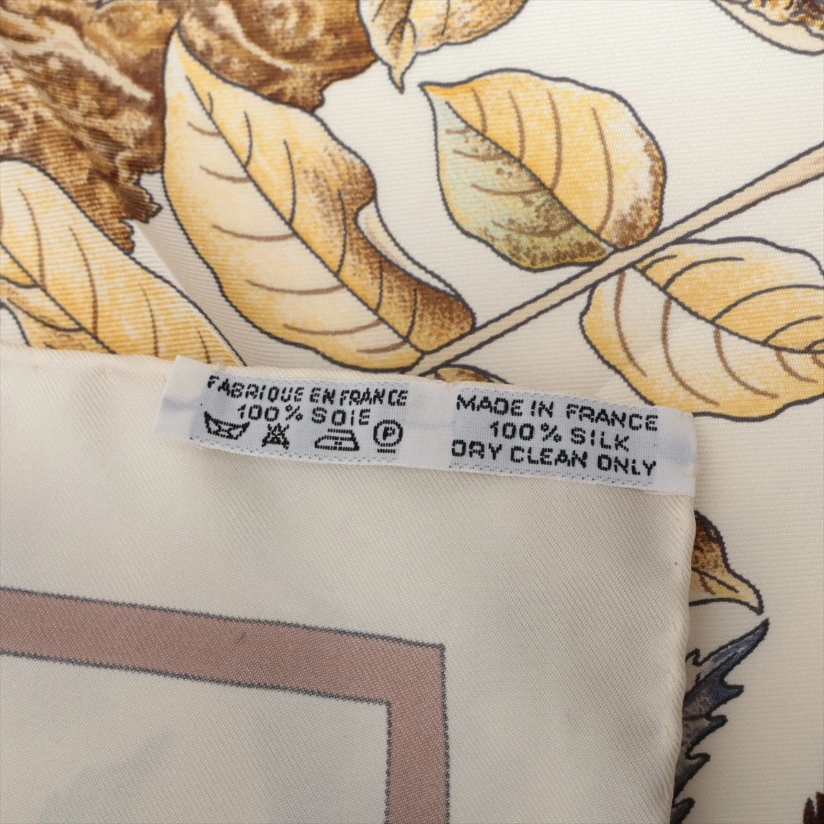 エルメス カレ90 CASSE NOISETTE くるみ割り スカーフ シルク