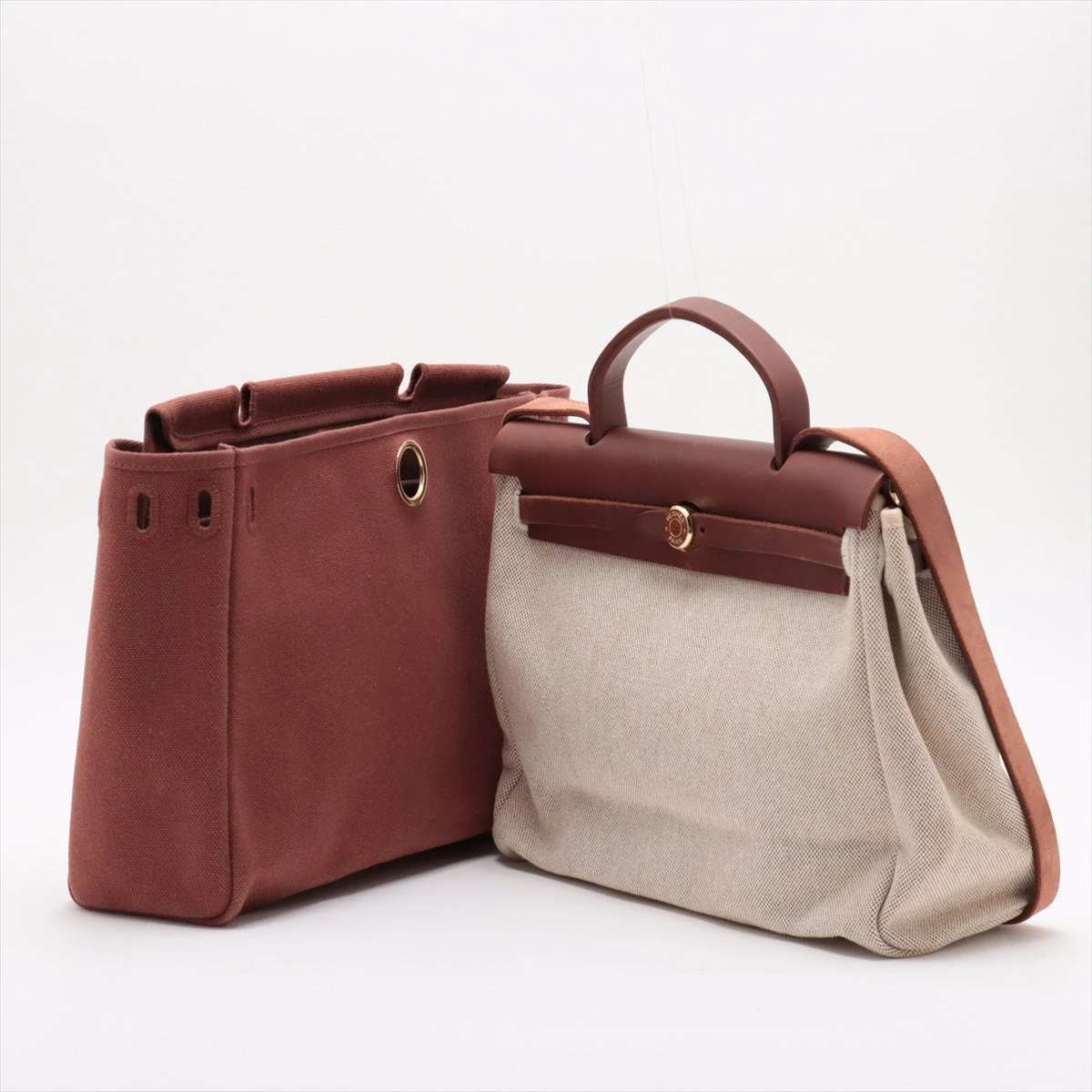 国内発送エルメス ペガス ポップ トワル＆レザー エルメス HERMES 犬用バッグ フォーヴ・フー SV金具 トワル