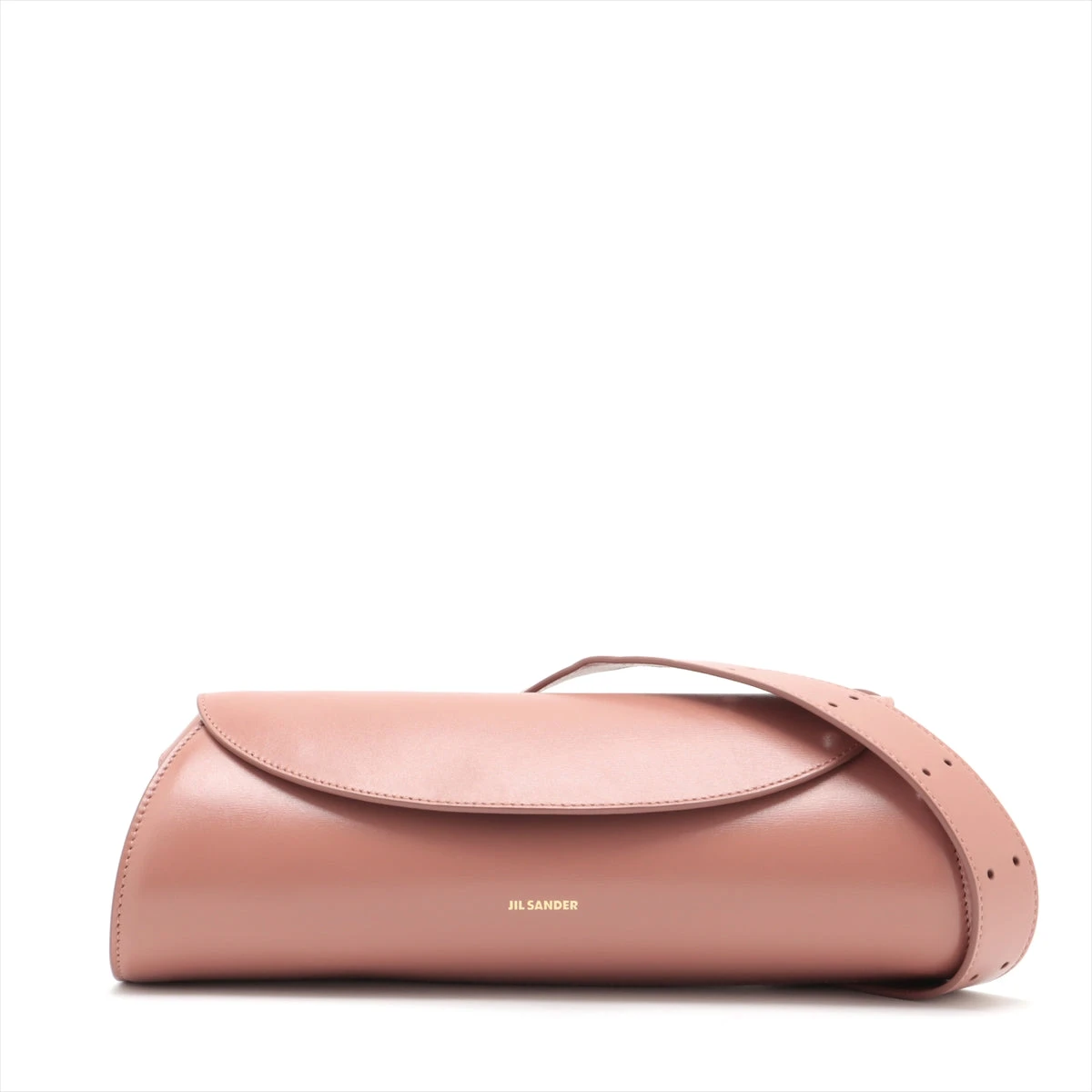 ジルサンダー カンノーロ レザー ショルダーバッグ ピンク A3109181