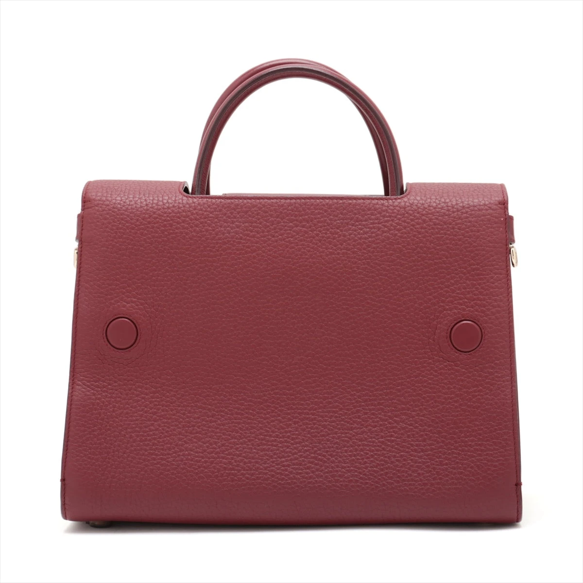 クリスチャンディオール エヴァー レザー 2WAYハンドバッグ ボルドー  