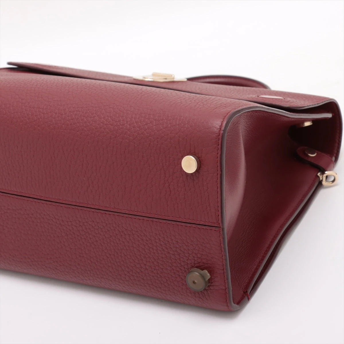 【極美品】クリスチャンディオール ハンドバッグ エヴァー 2way ボルドー 極美品】クリスチャンディオール ハンドバッグ エヴァー 2way ボルドー