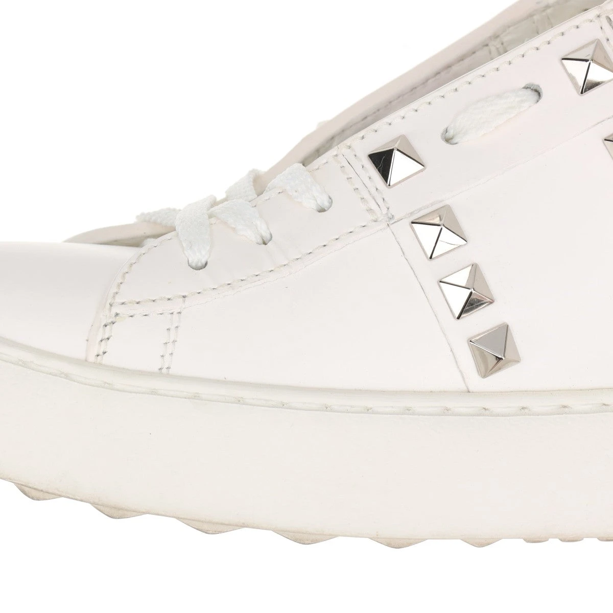 ヴァレンティノ ローカットスニーカー ロックスタッズ レディース 37 1/2 ヴァレンティノ VALENTINO VALENTINO スニーカー S0GG8 BHS ローカット