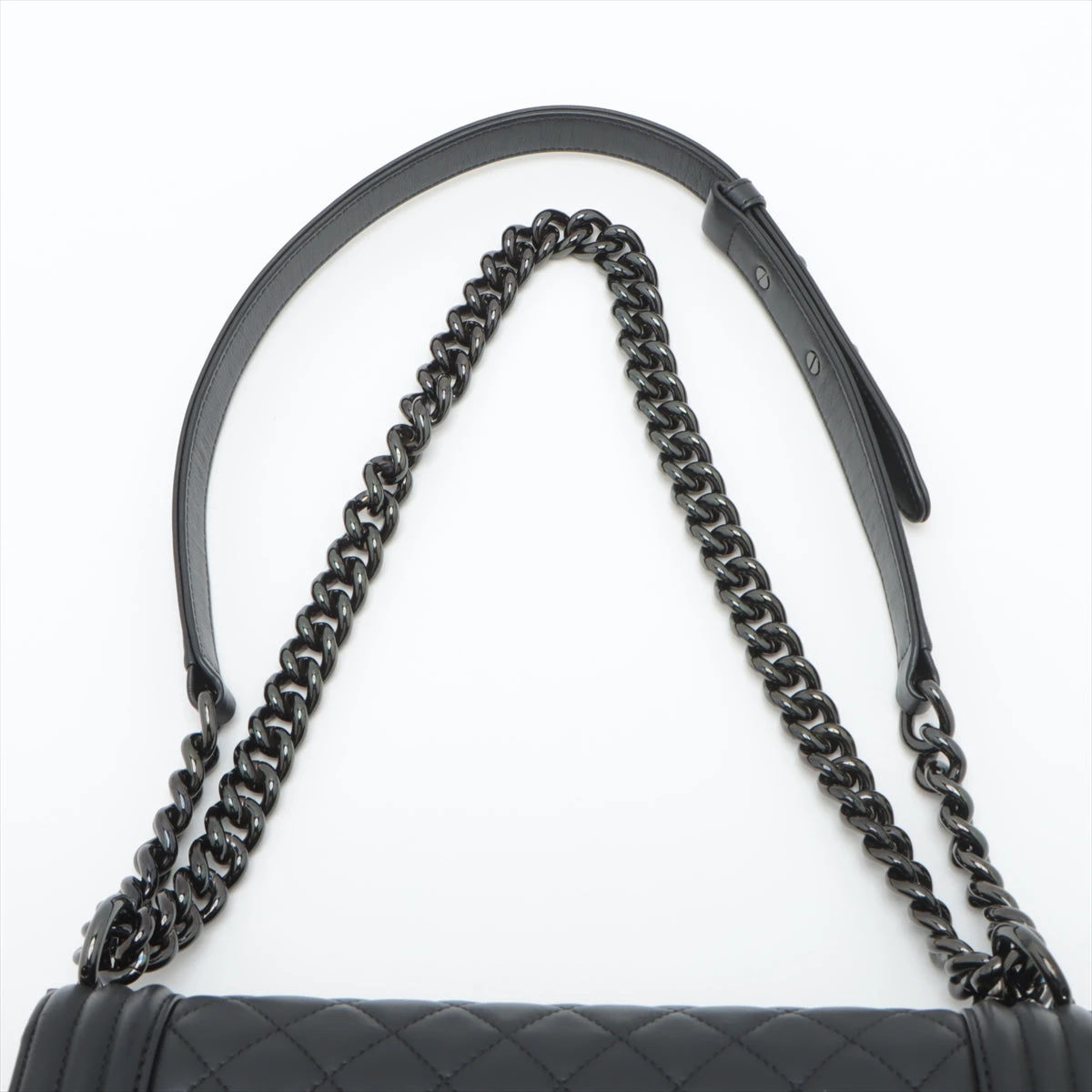 シャネル ボーイシャネル25 ラムスキン チェーンショルダー