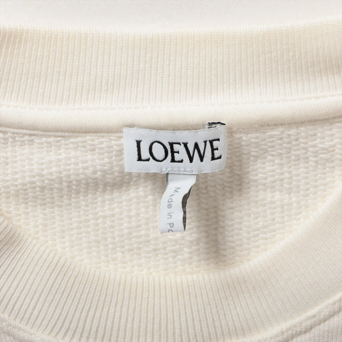 LOEWE アナグラムロゴ トレーナー XS 中古・古着通販】LOEWE (ロエベ) アナグラム刺繍スウェット ライト