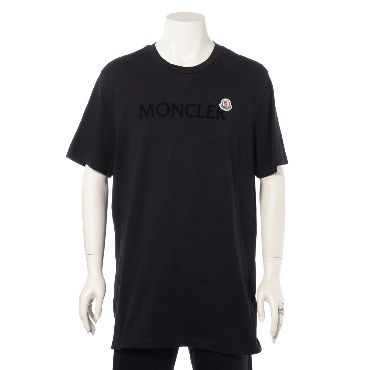 正規品 ★モンクレール★ Tシャツ カラバリあり モンクレール 23年 コットン Tシャツ L メンズ ブラック