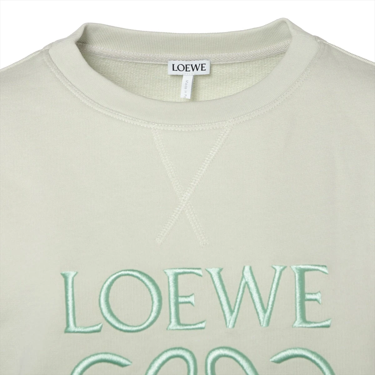 LOEWE オリーブグリーン スウェット LOEWE オリーブトレーナー LOEWE
