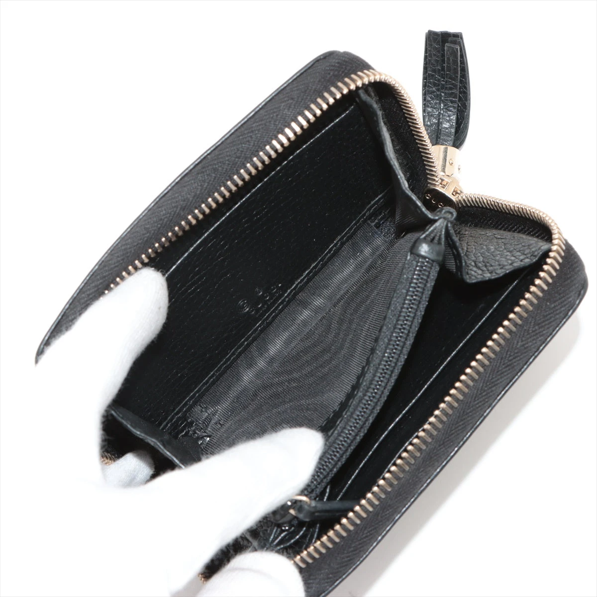 グッチ ソーホー 598209 レザー コインケース ブラック A3124398