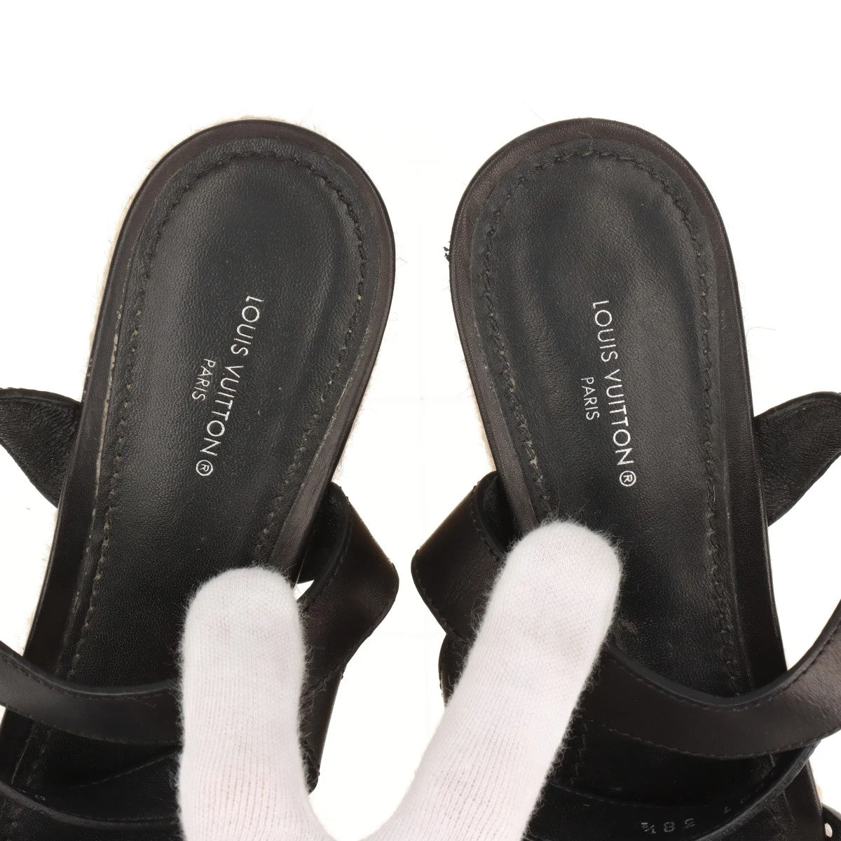 ルイヴィトン バウンダリー ラインサンダル38