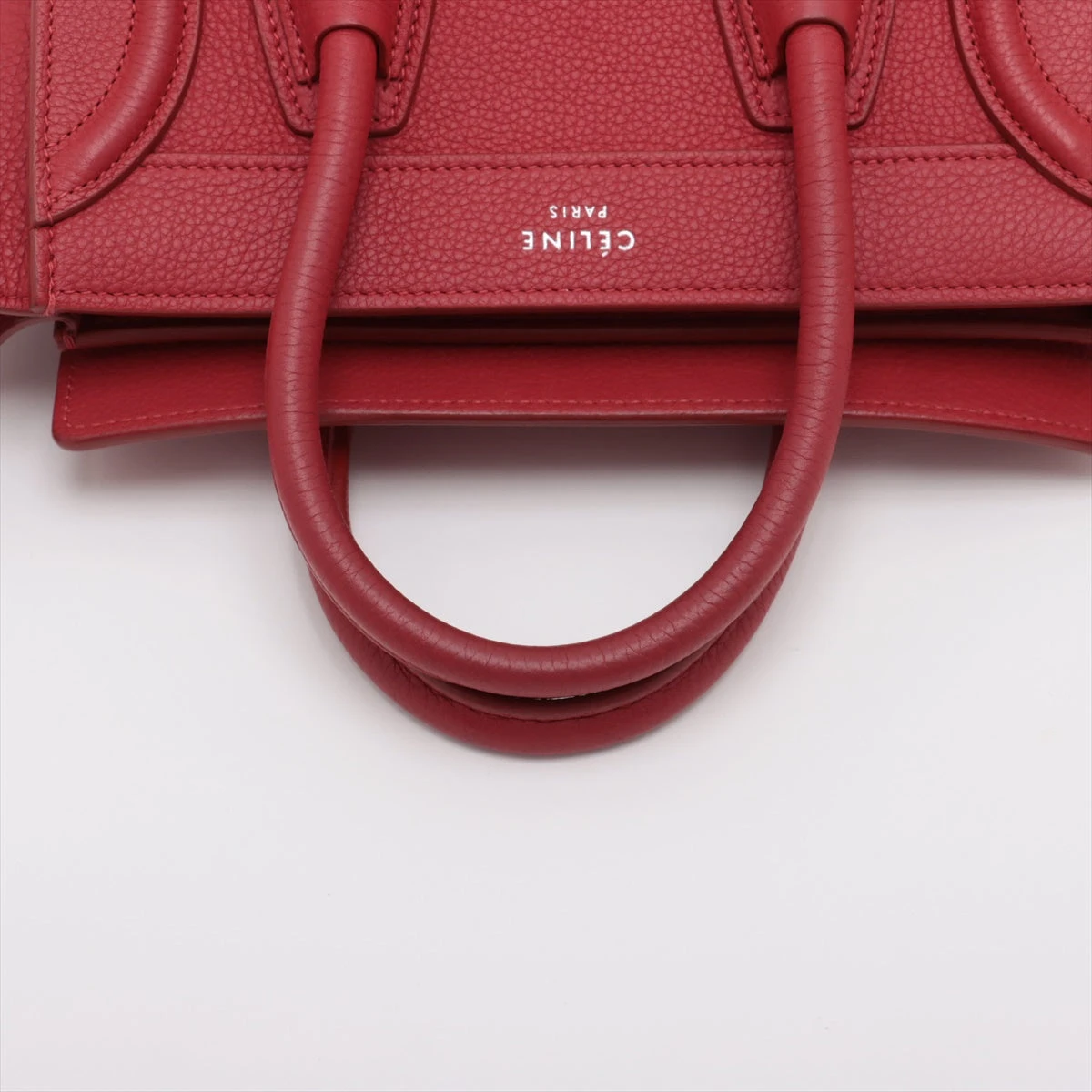 人気モデル✨セリーヌ　ラゲージ　2way レッド 人気モデル✨セリーヌ ラゲージ 2way レッド CELINE（レッド/赤色系