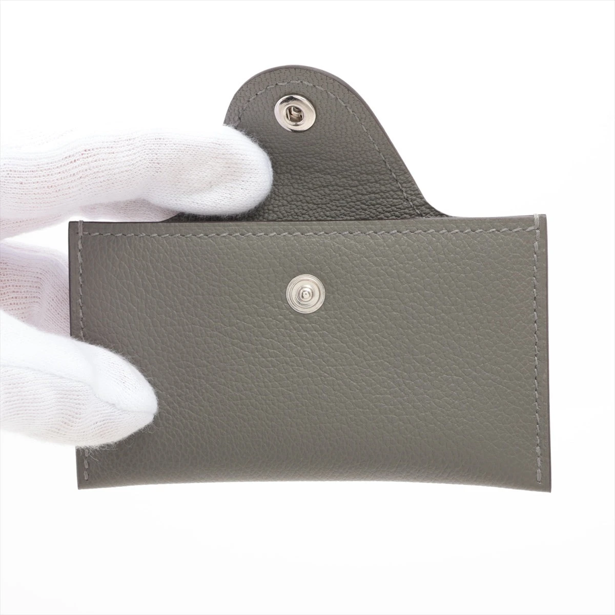 エルメス イリアード エバーカラー カードケース グレー エルメス イリアード エバーカラー カードケース グレー