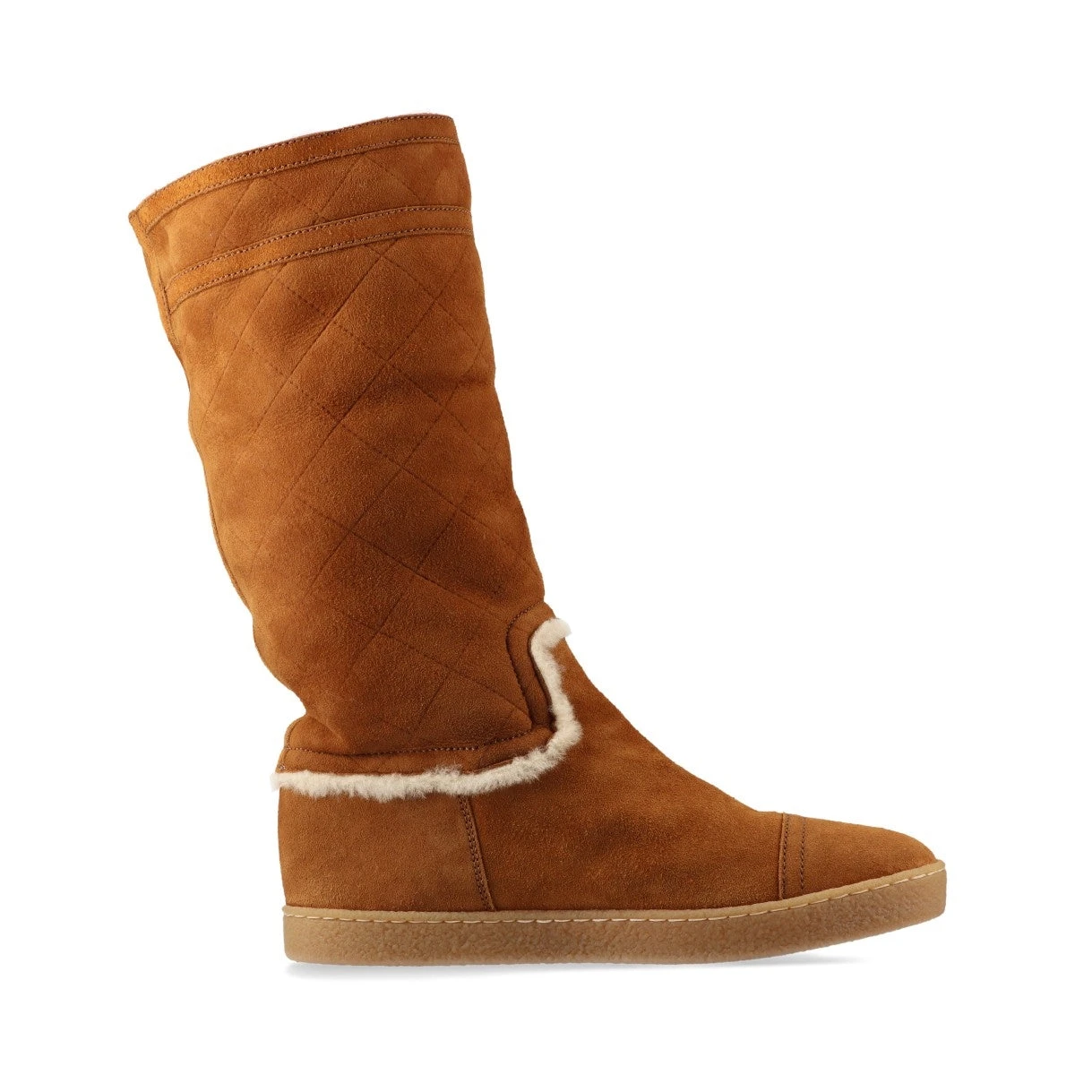 CHANEL シャネル ムートン ボア ブーツ Sports（CHANEL） [中古] シャネル スポーツライン ムートン