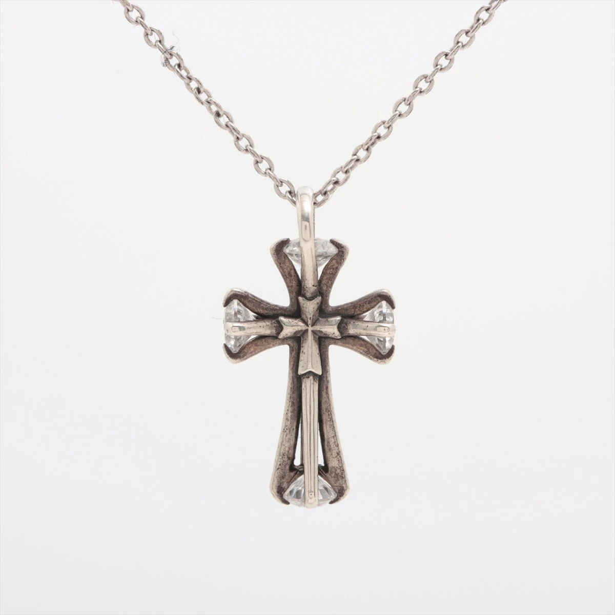 ジャスティンデイビス ファントムクロス ネックレス 925 3.9g