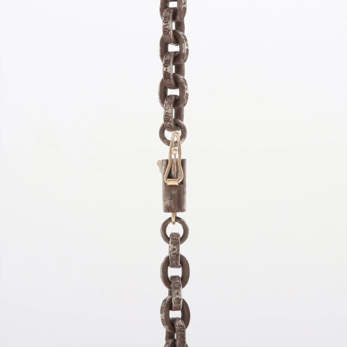 クロムハーツ スモールCHクロス Wベイル ネックレス 925×14K