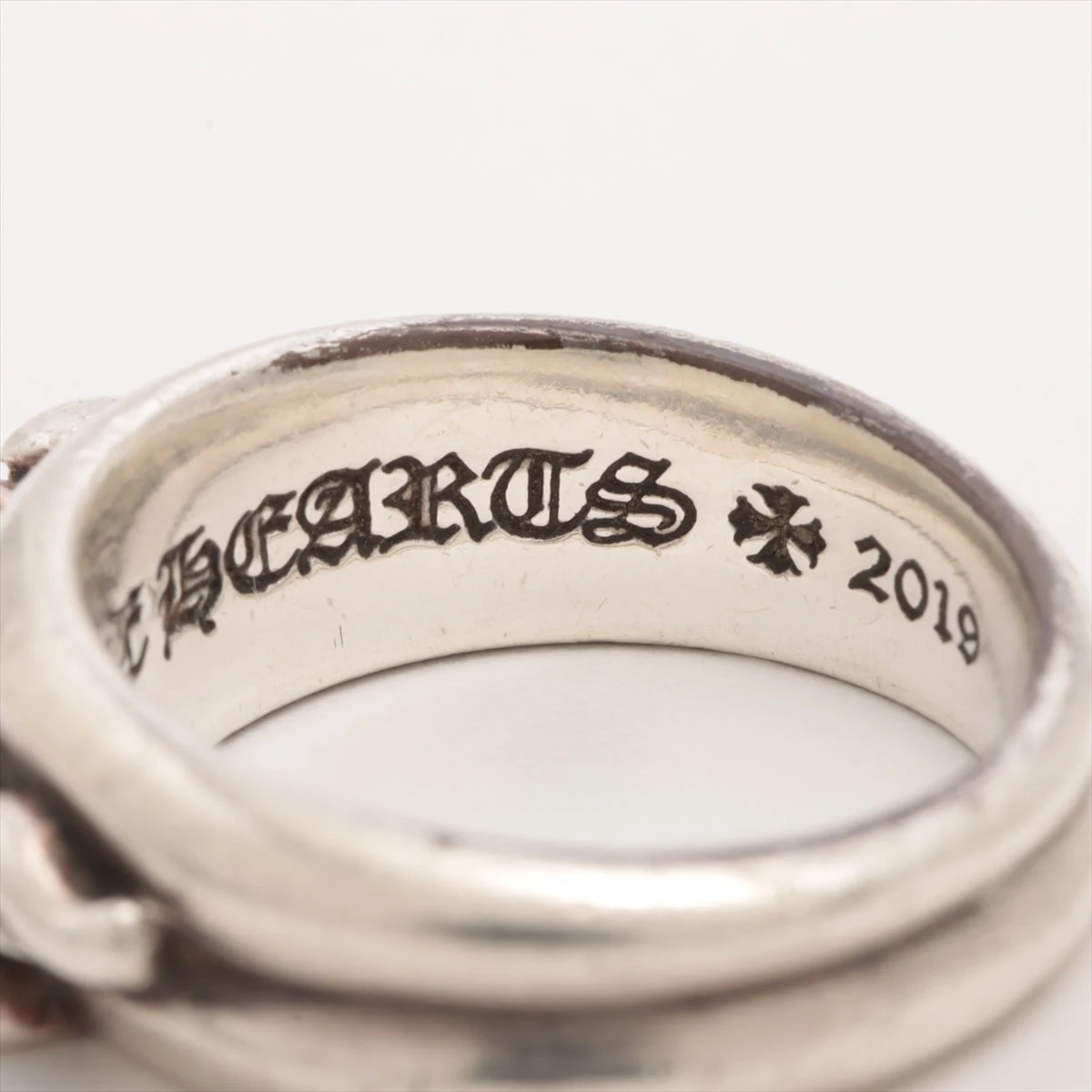 クロムハーツ ハーフクラシックダガー リング 925 7.4g A3139344｜中古