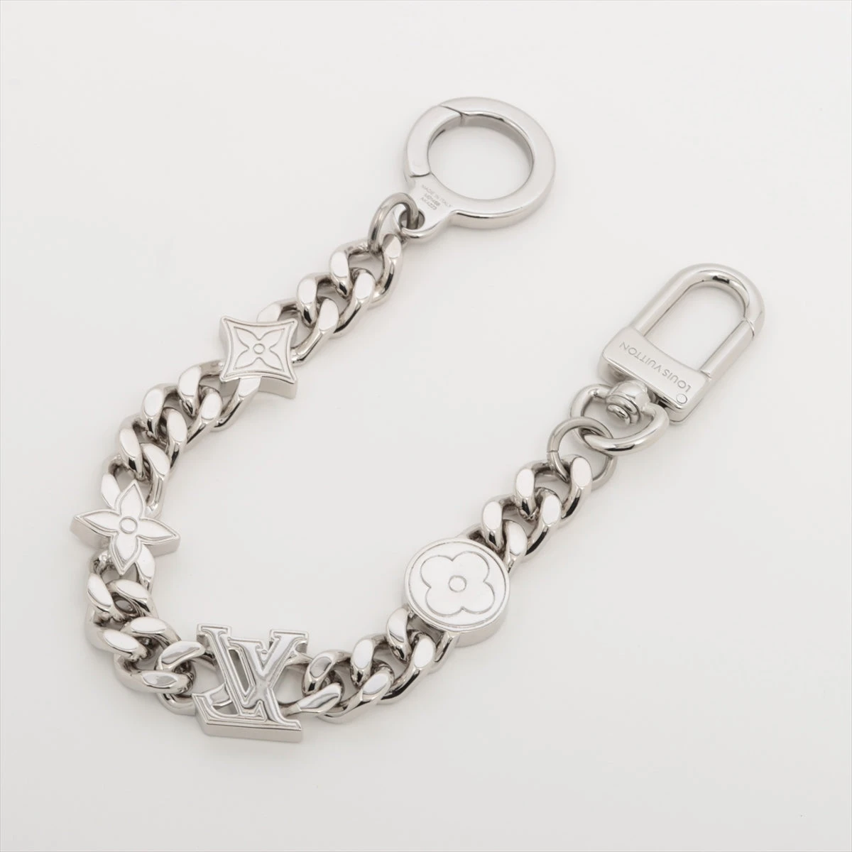 美品ꕥLOUIS VUITTON モノグラム エレメント チェーン M01468 美品ꕥLOUIS VUITTON モノグラム エレメント チェーン M01468