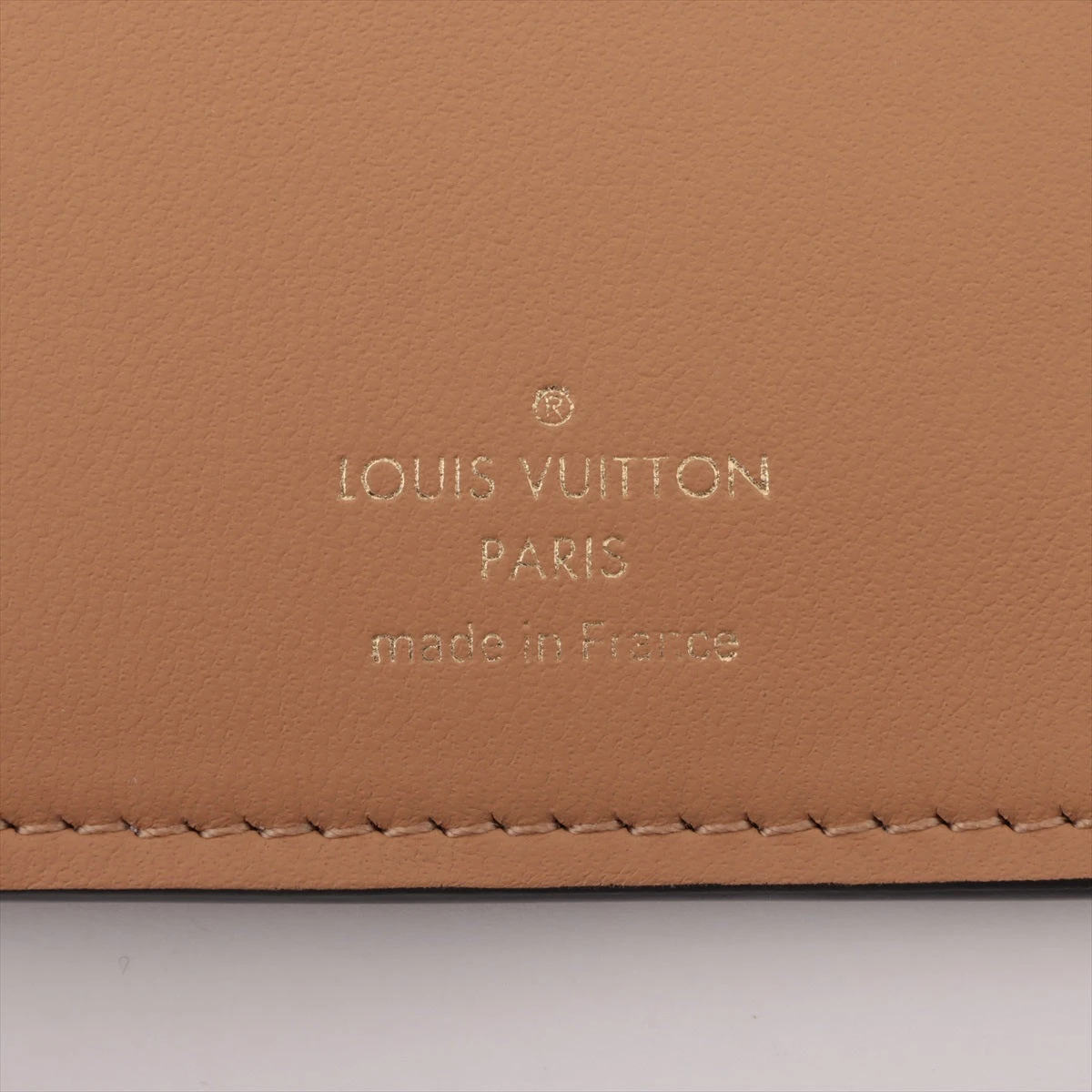 ヴィトン トリヨン LV ヴェルティカル ウォレット カプシーヌ