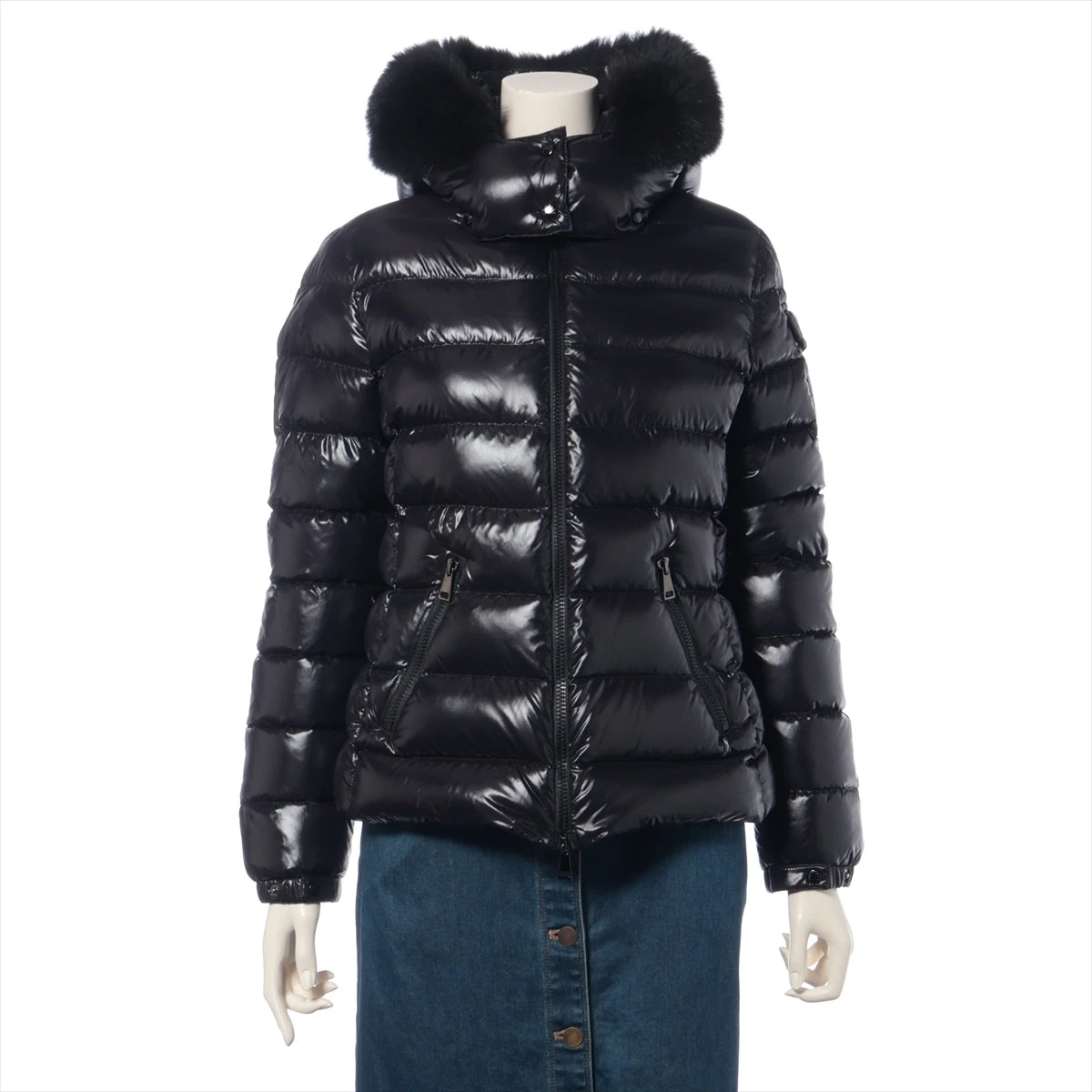 ファー取り外し可 MONCLER モンクレール ダウン ブラック 【公式通販】