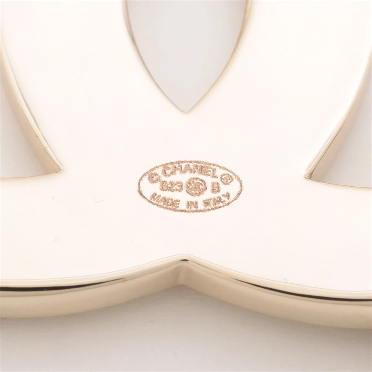 シャネル ココマーク スター B23B ブローチ GP×ラインストーン