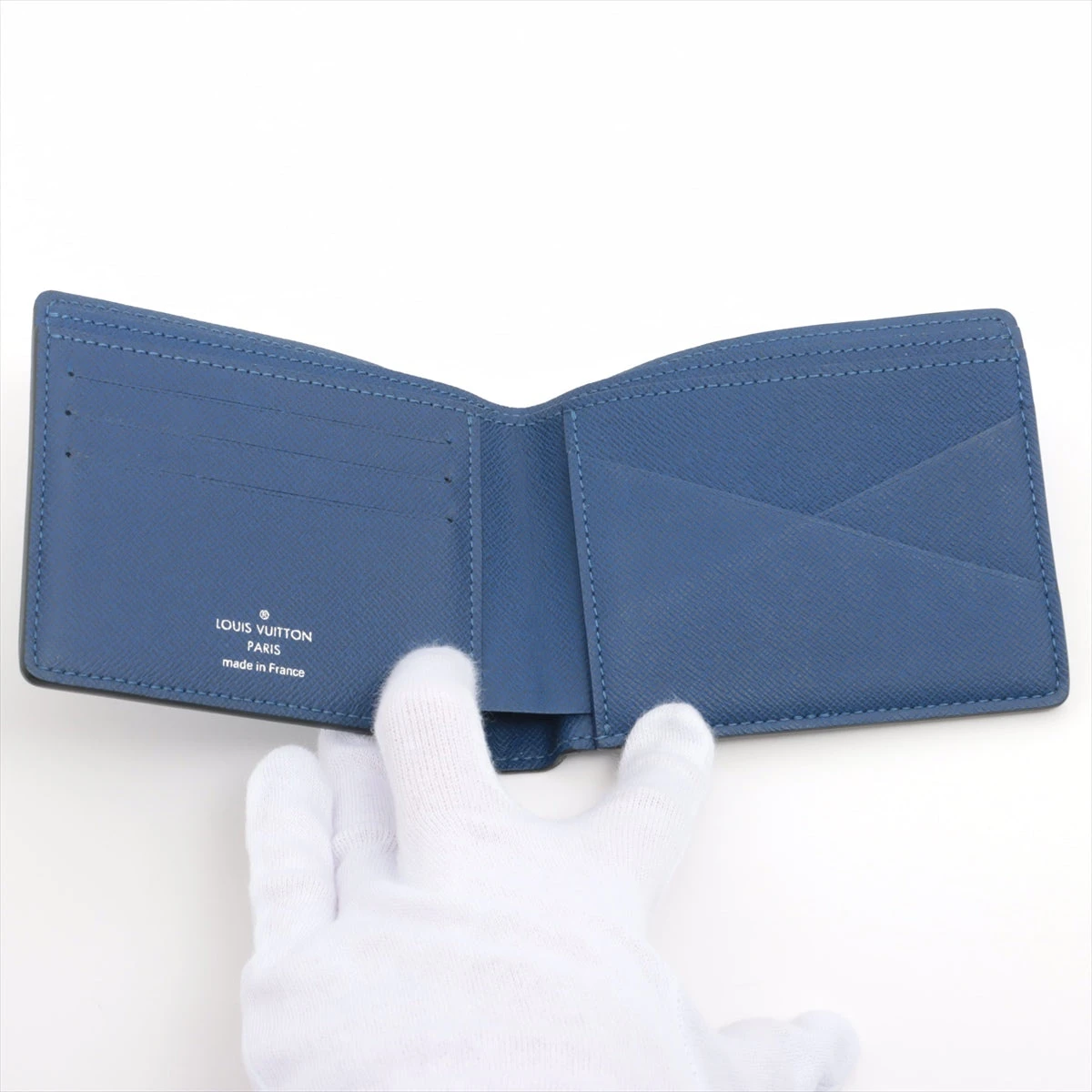 ヴィトン タイガラマ ポルトフォイユミュルティプル M30299 コバルト