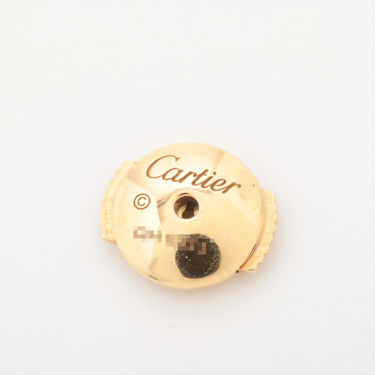 カルティエ ダムール MM ダイヤ ピアス 750(YG)×18K(YG) 2.0g A3148435 