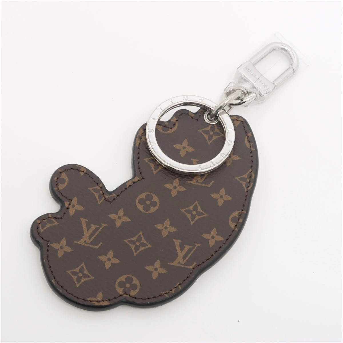 LOUIS VUITTON 猫 キーホルダー CX4263 ヴィトン CX4263 チャーム レザー×PVC M01475 キーホルダー LV